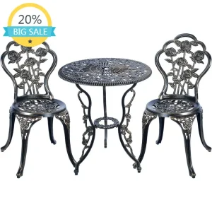 3Pc. Outdoor Bistro Set.