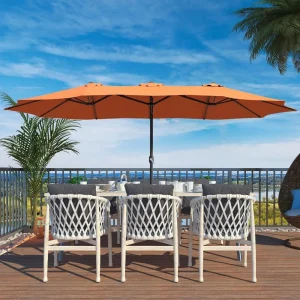 15ft Umbrella With Base.